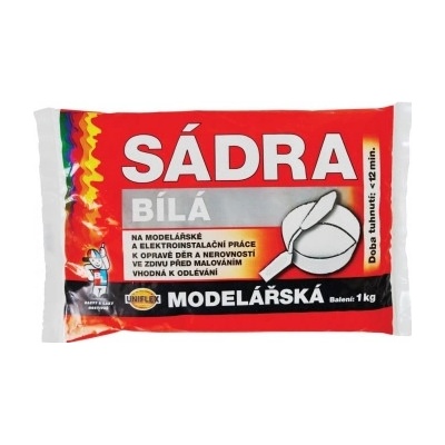 sádra bílá bal 1kg