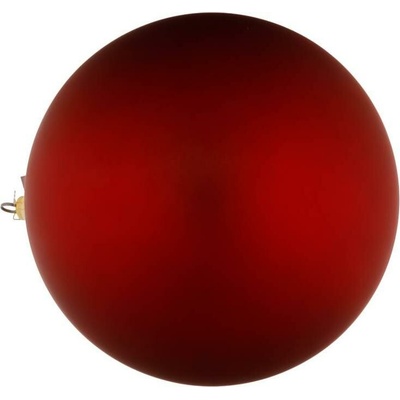 DECOLED Velká vánoční koule 40 cm, červená, matná