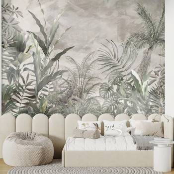 Image 1 of Art Gift Decor Фототапет - Foggy jungle 2