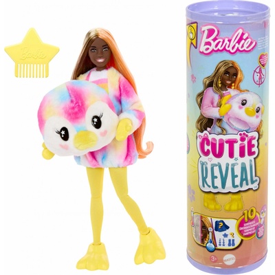 Barbie Cutie Reveal Penguin Séria Farebné sny HRK40