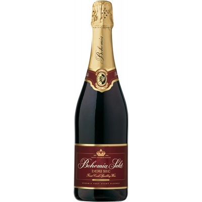 Bohemia Sekt Demi Sec Červené 0,75 l