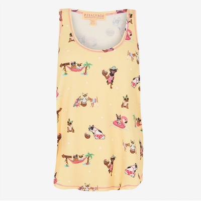 PJ Salvage Потник PJ Salvage Novelty Tank Top - Gelb