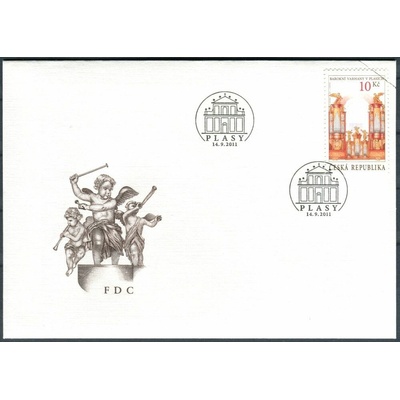 Česká pošta (2011) FDC 697 - Historické varhany Plasy (specimen)