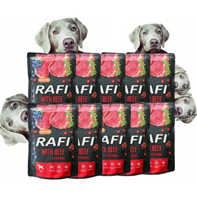 Dolina Noteci Rafi krmivo sáček hovězí 10 x 300 g