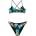 Roxy Детски комплект бикини Roxy Kid's Roxy Active RG Athletic Tri Set Bikini - Anthracite Aquarella Active Rg - размер 8 Years (750-2843-0114)