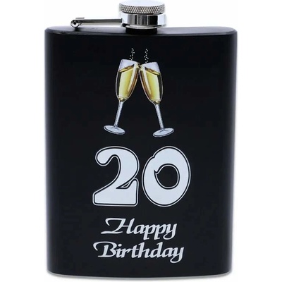 Ploskačka nerezová 20 Happy Birthday 240 ml