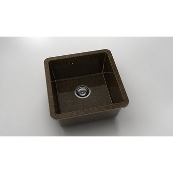 Image 1 of FAT Мивка за долно вграждане Vanguard 222, Granicite, 349 Sandstone, с включен сифон