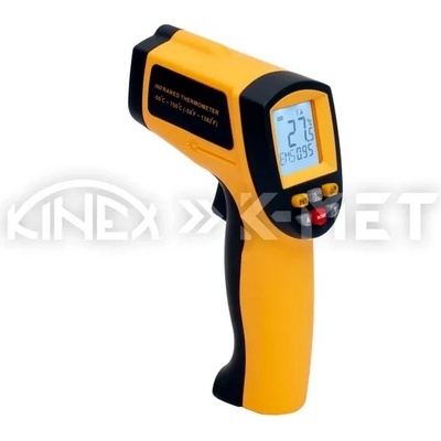 K-MET Безконтактен инфрачервен термометър k-met 8700-05-700 - -50 °c до +700 °c, 0, 1 °c (8700-05-700)