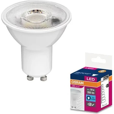 OSRAM Led ЛАМПА value plast par16 50 120° 5w/865 gu10 ledvance (ledvance 4058075198739)