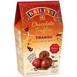 BAILEYS Шоколадови трюфели Tiramisu 135г Картонена кутия