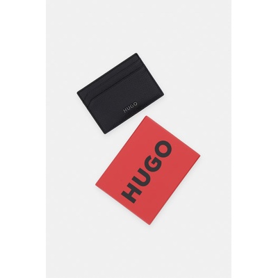 HUGO BOSS калъф за карти мъжки от кожа HUKE_Cardcase (50568409)