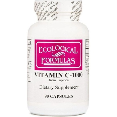 Ecological Formulas Vitamin C-1000, 1000 mg, 90 капсули, Ecological Formulas (03495 EF)