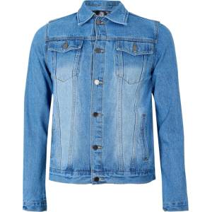 Criminal Damage Яке Criminal Damage Men's Tape Denim Jacket - Blue