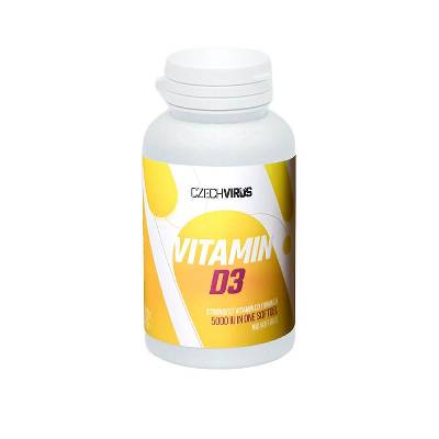 Czech Virus Vitamin D3 5000 IU 180 tob