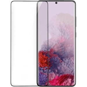 Baseus Защитно покритие Baseus, Извита форма, Черна рамка, За целия дисплей на Samsung Galaxy S20 Ultra (два броя) (6953156220416)