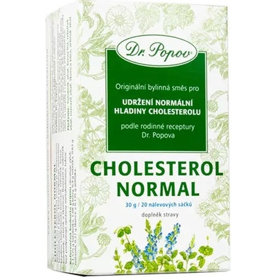 Dr.Popov Cholesterol normal porcovaná směs 30 g