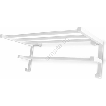 Mario Radiators Сушилник за кърпи за баня за радиатор HF SHEFFIELD 52 x 28, 4 см, бял (MR0034)