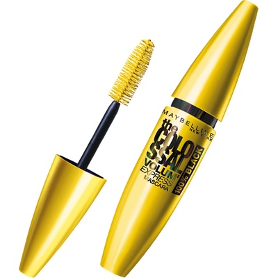 Maybelline The Colossal Volume Express Колаген Спирала за обем 100% Черна 10.7 мл