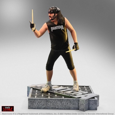 Vinnie Paul Pantera Rock Iconz Statue Limited Edition KNUCKLEBONZ KBPANTERA200-B KNUCKLEBONZ Pantera