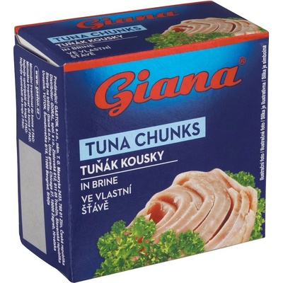 Giana Tuniak kúsky vo vlastnej šťave 80 g