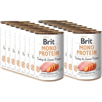 Brit mono protein пуйка и сладки картофи 18x400г
