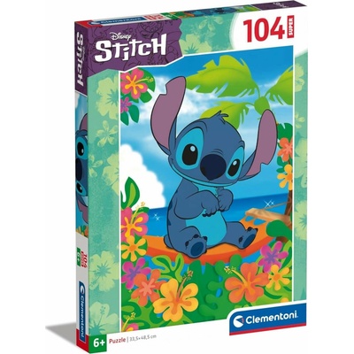 Clementoni Stitch V houpací síti 104 dielov