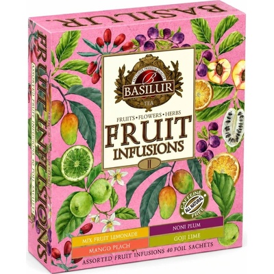 BASILUR Fruit Infusions Assorted Vol.II 40 x 2 g