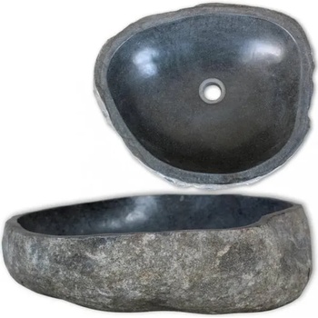 Image 1 of vidaXL 29-38 cm river stone (146212)