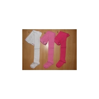 Design Socks dívčí punčocháče Depu 10 bílé