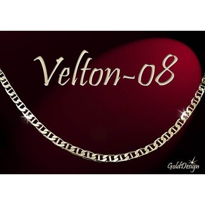 Gold Design Velton 08 řetízek zlacený GD191