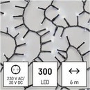 Emos D4BC04 300 LED řetěz ježek 6 m venkovní i vnitřní studená bílá časovač