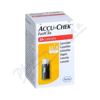 Accu Chek Fastclix lancets 24 ks