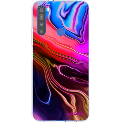 Púzdro Picasee silikónové Xiaomi Redmi Note 8T - Electric čiré