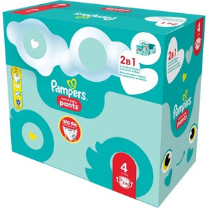 Pampers Пелени-гащички Pampers Active Baby - Размер 4, 9-15 kg, 216 броя (1100058099) - baby