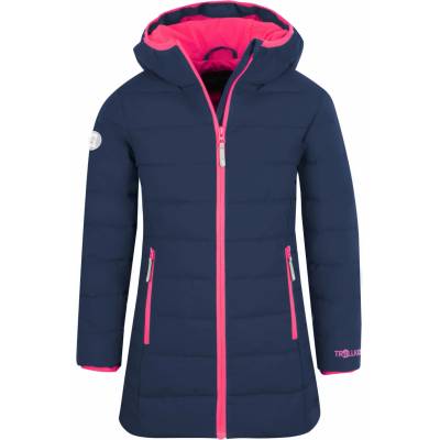 Trollkids Детско палто Trollkids Girl's Stavanger Coat - Navy / Pink - размер 110 (EU) (703-2536-0214)