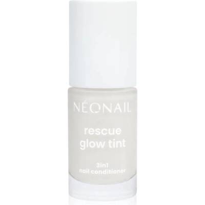 NEONAIL Rescue Glow Tint 3in1 Nail Conditioner pečující lak na nehty odstín Milky White 7.2 ml