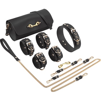 Image 1 of Kiotos BDSM Deluxe 5 Item Kit Black