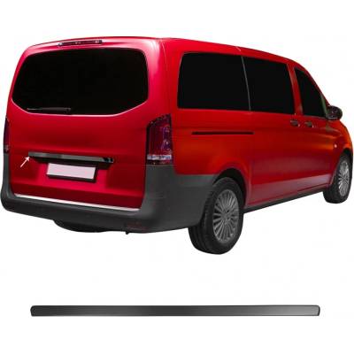 Nerez černá lišta nad zadní SPZ Mercedes Vito W447 2014+
