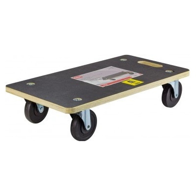 Prepravný plošinový vozík DEMA s fenolovou živicou 575 x 290 mm do 400 kg