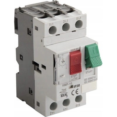 Kanlux motorový spouštěč 3P 6-10A KMP KMP-10,0 IDEAL 24069