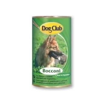 Dog Club - Консервирана храна за израснали кучета с телешко месо и зеленчуци, 1230 гр