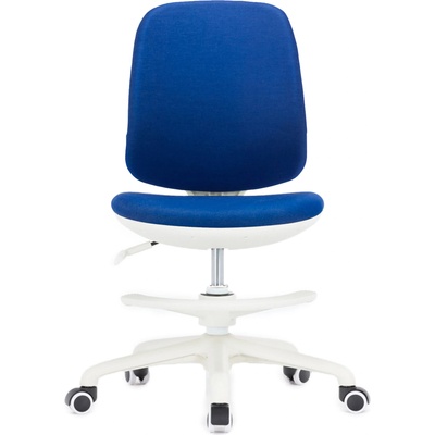 RFG Детски стол Candy Foot White, дамаска, синя седалка, синя облегалка (4010160043)