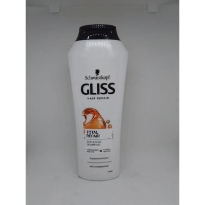 Schwarzkopf Gliss Kur Kur Total Repair 19 šampón pre suché a poškodené vlasy 250 ml