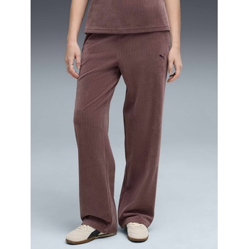 PUMA Спортно долнище ESS ELEVATED Velour Rib Str Leg