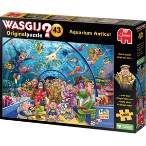 Jumbo Wasgij Original 43 Aquarium Antics 1000 Pieces