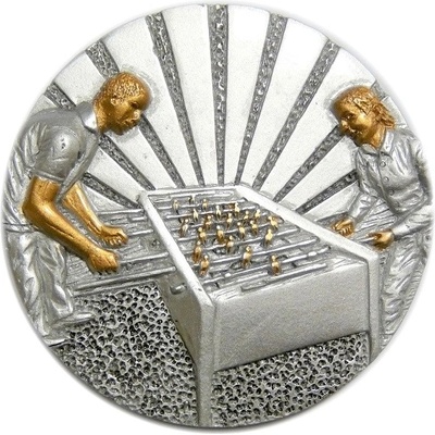 VIZINGR Stolní fotbálek MINI emblém K091-2,5 cm