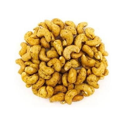 SVĚT PLODŮ Kešu pražené v čiernom korení 200 g