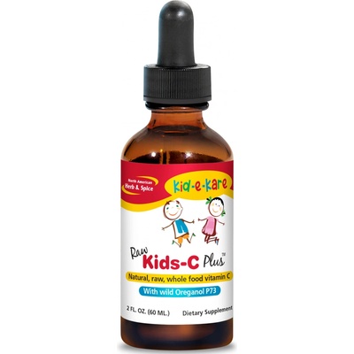 North American Herb & Spice Tekutý vitamin C nejen pro děti KIDS-C Plus 60 ml