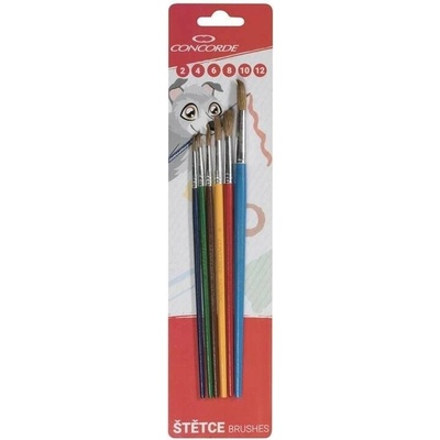 CONCORDE Color okrúhle – balenie 6 ks