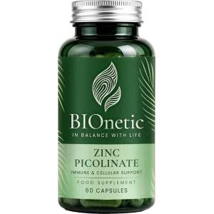BIOnetic Zinc Picolinate, 60 капсули, BIOnetic (7986-00)